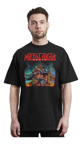 Metal Gear - Metal Gear Solid Collage - Polera