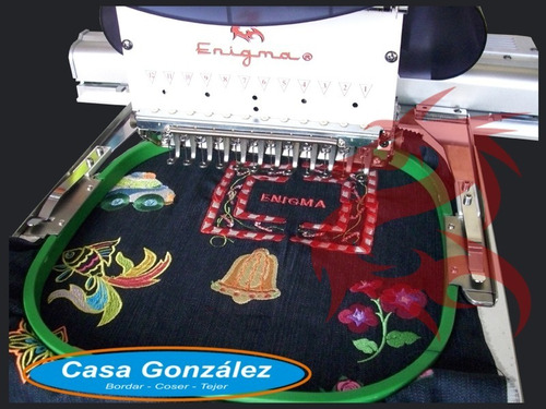 Imagen 5 de 7 de Máquina Para Bordar Enigma Ss-1201s