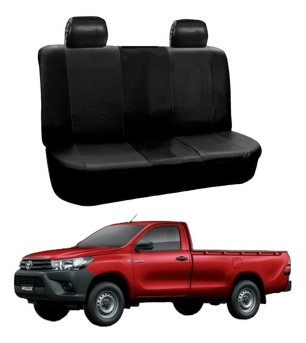 Fundas Cubre Asientos Toyota Hilux Asiento Enterizo M/ Viejo