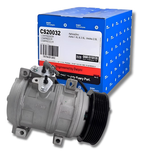 Compressor De Ar Condicionado Toyota Hillux 2.5 2006 A 2012