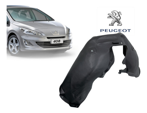 Guardabarro Para Peugeot 408 Desde 2010 Al 2018 / Derecho