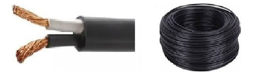 Cable Engomado St 2x14 Awg 75° 100% Cobre 10mts