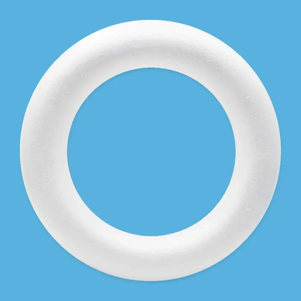 Guirlanda Boia De Isopor R.4752 260mm Branco