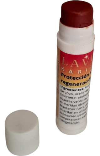 Bálsamo Labial De Karité Humectante Protección Solar