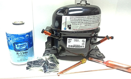 Imagen 3 de 3 de Compresor 1/8 Hp R134a Neveras Domesticas Tienda Chacaito