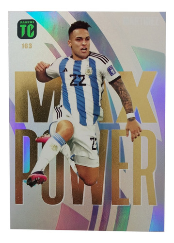 Lautaro Martinez Panini Top Class 2023 Carta Max Power 