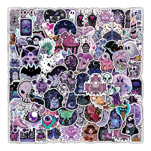 Pegatinas De Graffiti De Bruja Gótica Para Halloween Calcom