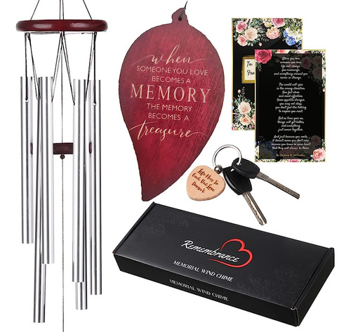 Remembrance Sympathy Wind Chimes, Memorial Wind Chimes For L