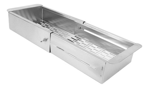 Estante Retráctil Para Secar Platos De Acero Inoxidable 304