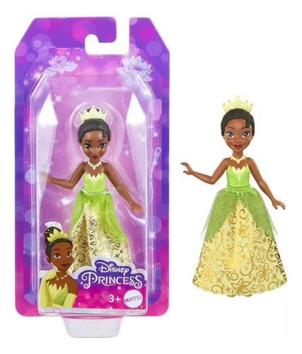 Mini Muñeca Disney Princesas Tiana Mattel Hlw69t