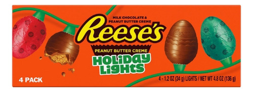 Reese's Chocolate Peanut Butter Holiday Lights Navideño
