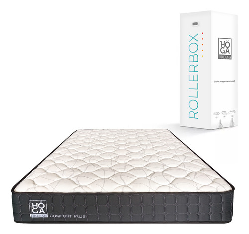 Colchón Comprimido 1 Plazas A16 Comfort Plus Resorte Pocket