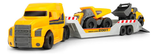 Camión De Construcción Mack Y Carga Volvo Dickie Toys Pack