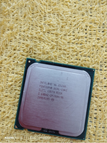 Procesador Pentium Dual Core 