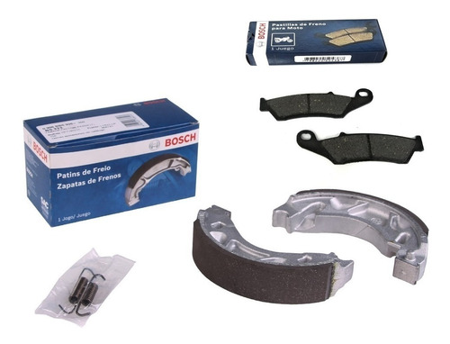 Kit De Freno Zapata + Pastilla Honda Biz 125 