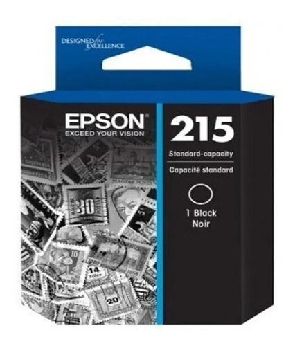 Cartucho Epson T215 Negro Para Wf-100 T215120-al /v /vc