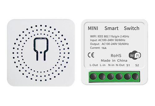 Interruptor Inteligente Mini Switch 16a Smartlife Alexa 