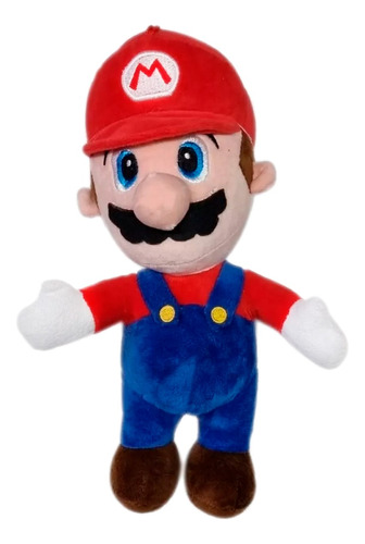 Peluche Muñeco Mario Bross 22cm Pequeño Suave