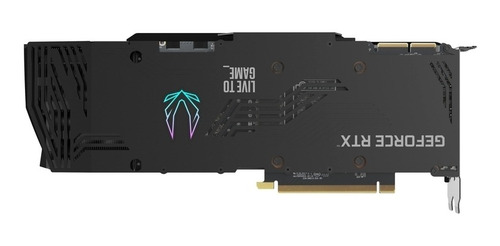 Imagen 3 de 4 de Placa de video Nvidia Zotac Gaming GeForce RTX 30 Series RTX 3090 ZT-A30900D-10P 24GB