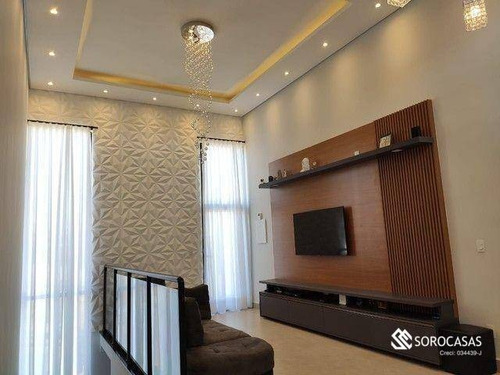 Imagem 2 de 16 de Casa Com 3 Dormitórios À Venda, 190 M² Por R$ 1.100.000,00 - Sunlake Spa Residencial - Sorocaba/sp - Ca1969