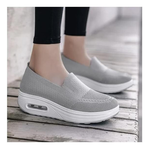 Zapatillas Ortopédicas Para Caminar Sin Cordones Para Mujer