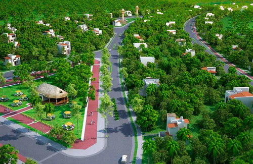 Terreno Con Áreas Verdes En Residencial Privado, En Venta, Chemuyil, Tulum