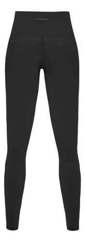 Pantalón De Licra Mujer Vibrant Sportfitness Negro