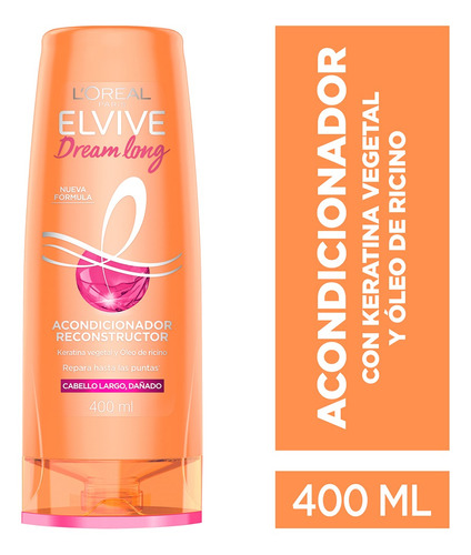 Acondicionador Elvive Dream Long Cabello Largo Dañado 400ml