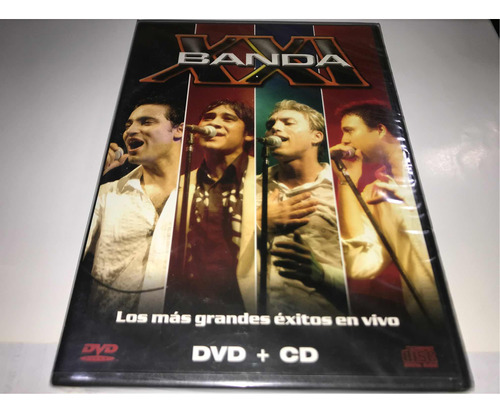 Banda Xxi Los Grandes Éxitos En Vivo Dvd + Cd Nuevo Cerrado