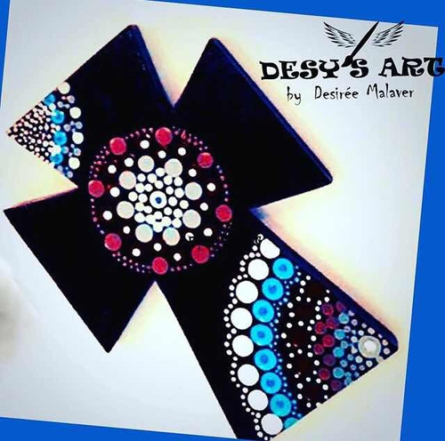 Imagen 6 de 8 de Crucifijos Cruces Imán Recuerdos Mdf Exclusivos Desys Art