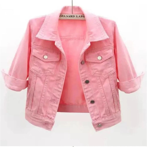 Chaquetas Vaqueras Para Mujer Candy Short Casaco Minino Quar