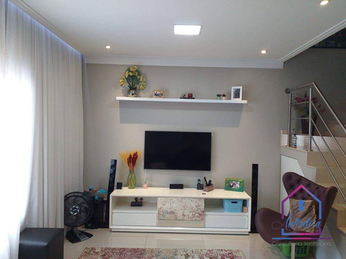 Imagem 2 de 23 de Casa Com 3 Dormitórios À Venda, 130 M² Por R$ 745.000 - Chácara Canta Galo - Cotia/sp - Ca1250