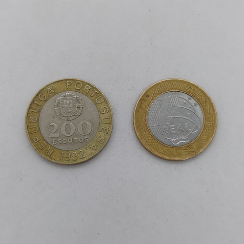 Antiga Moeda De 200 Escudos Ano 1992 Portugal - 16486n (Usado)