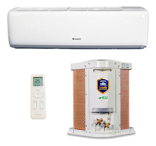 Ar Condicionado Split Gree Inverter 12000 BTUs Quente Frio Branco...