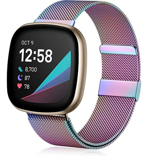 Vncas Correa Compatible Con Fitbit Versa 3/fitbit Sense, Ma.