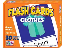 Comprar Flash Cards Clothes Teachplay | Tarjetas Didácticas| 30 Pza