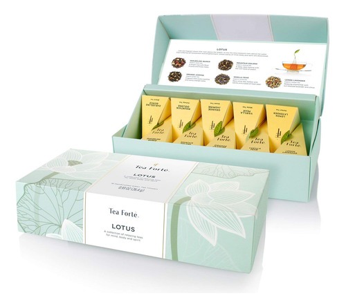 Tea Forte Lotus Te Organico Relajante, Caja De Presentacion