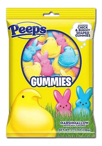 Gomitas De Conejits Gallinitas De Pascua Peeps Gummies Impor