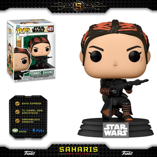 Funko Pop Star Wars The Book Of Boba Fett Fennec Shand 481