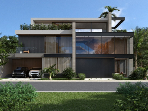Imagem 5 de 8 de Mansão Triplex Casa Contemporânea De Esquina Com 5 Suítes + Escritório Com 1230m2 Construído Em Terreno De 900m2. - 1860 - 69335562