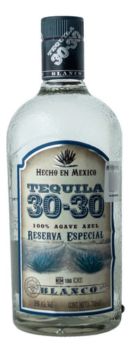 Tequila 30-30 Reserva Especial Blanco 700 Ml