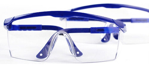 Óculos De Proteção Ocular Com Lentes Transparentes E Óculos