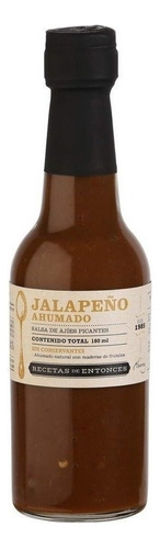 Salsa Jalapeño Ahumado Recetas De Entonces 180cc