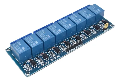 comprar Modulo De Relee Relay Opto 8 Canales 5v 10a Pic