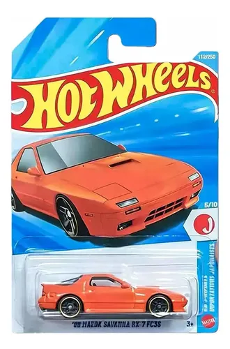 Hot Wheels Mazda Savanna Rx-7 Fc3s Laranja Q | MercadoLivre