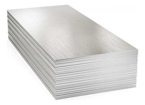 Placa Chapa Inox 304 Medidas 800 X 450 Mm X 1.5mm Espessura