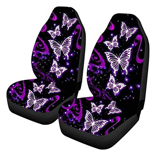 Cubiertas De Asiento De Coche De Mariposa Brillante Hom...