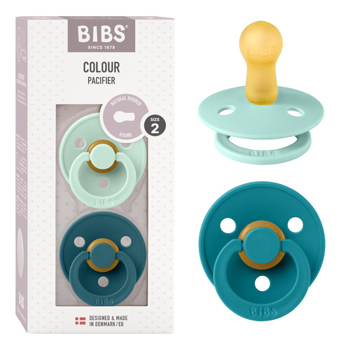 Bibs Colour Paquete De 2 Chupetes. Libre De Bpa Tetina