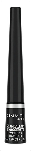 Delineador Líquido De Ojos Rimmel Black X 2,5 Ml