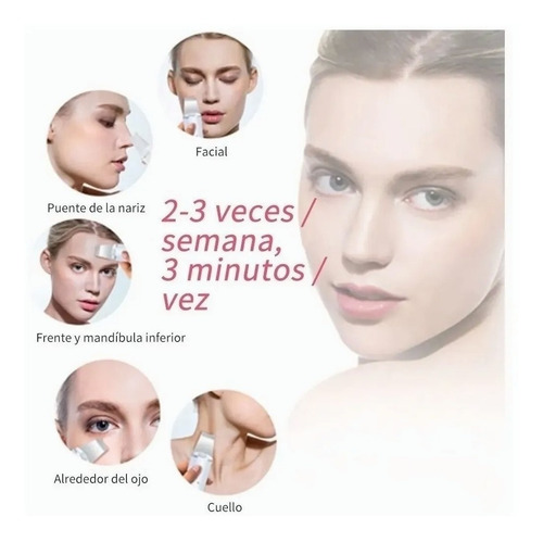 Depurador Facial De 3 Kits, Ems, Eliminación Del Acné